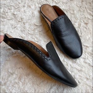 Frye Gwen Pickstitch Slide NIB